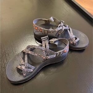Chaco Women's Sandals in Gray and Orange